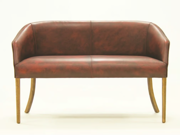 GIRONA ORIGINS - Leather small sofa by Crearte Collections - view 2